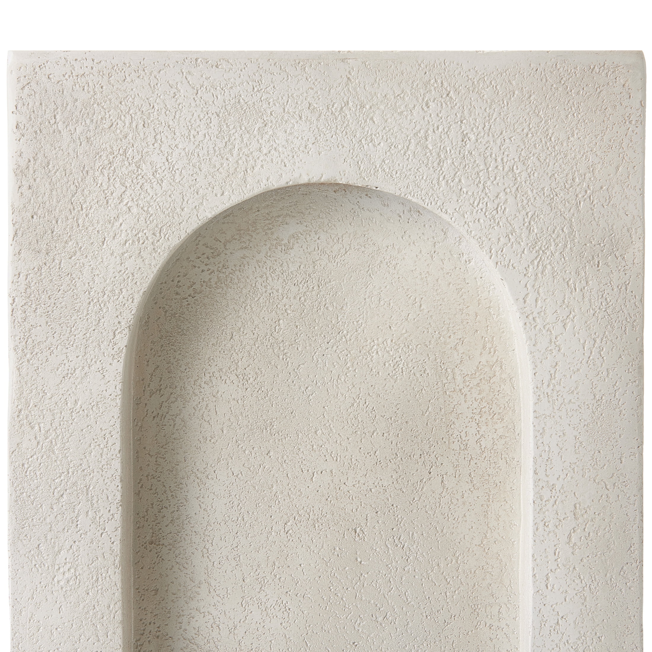 Christopher Knight Home 21.45" H Square Side Table, MgO End Table for Indoor and Outdoor Use, Antique White