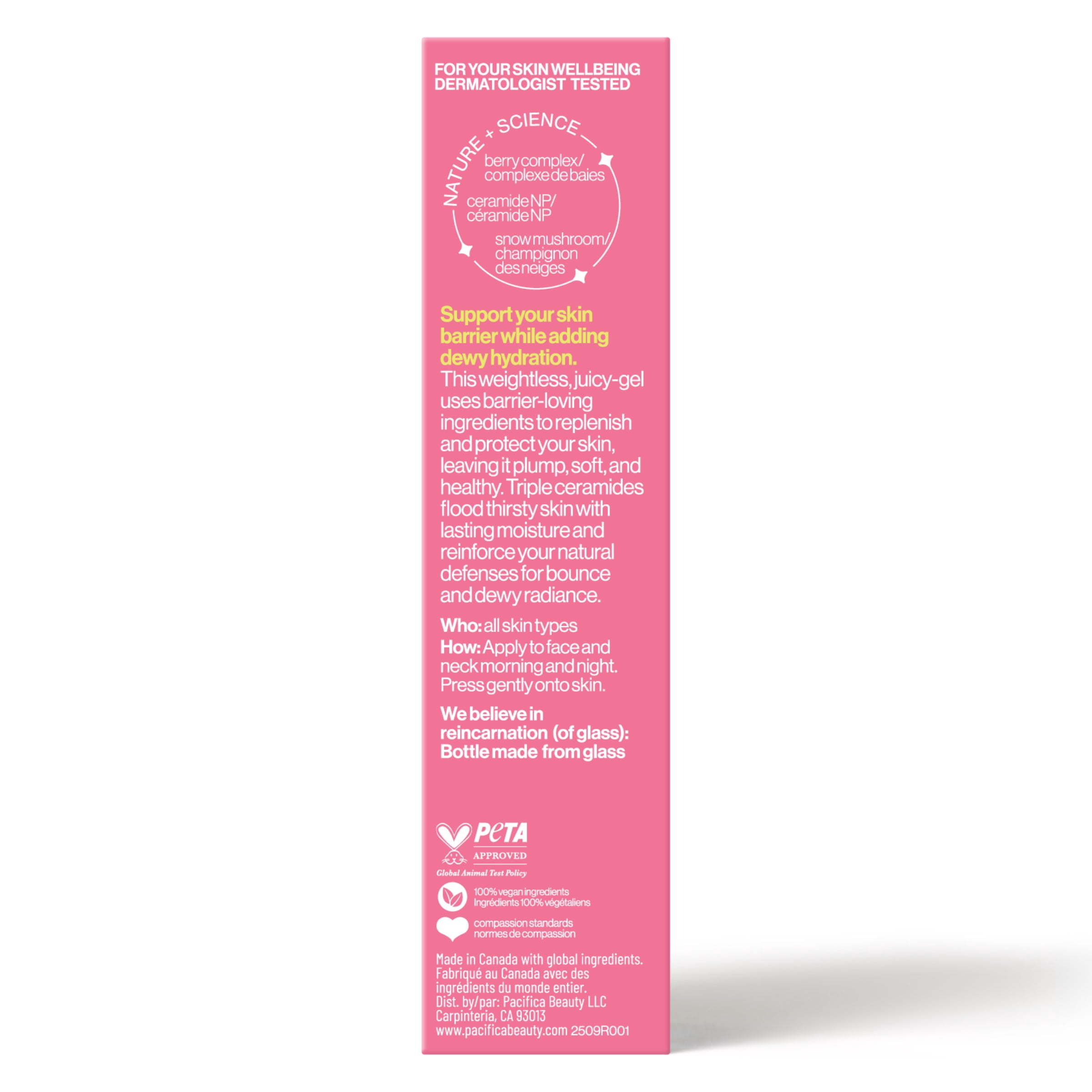 Pacifica Berry Dewy Barrier Support Serum 1 fl.oz