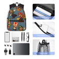 thumbnail image 6 of Lsque Mario Classic Casual Backpack - Large Capacity Water-Resistant Backpack for School, Work, Travel, and Outdoor Activities, 6 of 8