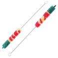 thumbnail image 1 of Here's a refined product description for your **2pcs Piccolo Cleaning Brush Kit**:\n\n \n\n### 🎵 2pcs Piccolo Cleaning Brush Kit – Durable, Lightweight, 1 of 5