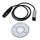 thumbnail image 3 of Adaptador de Interfaz USB una DMX DMX512 Controlador de IluminacióN de Escenario de Computadora Atenuador USB LED Dmx512 Interfaz con CD, 3 of 5