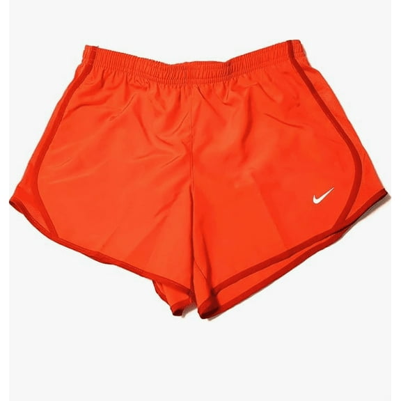 Nike Girls Dri-Fit Running Shorts Large (Red)
