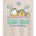 thumbnail image 3 of Garfield - Take Time Little Things - Women's Oversized Graphic T-Shirt, 3 of 5