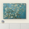 thumbnail image 3 of wall26 Canvas Print Wall Art Almond Blossom by Master Artist Vincent Van Gogh Nature Wilderness Illustrations Fine Art Relax/Calm Multicolor for Living Room, Bedroom, Office - 32"x48", 3 of 5