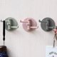 thumbnail image 2 of Gancho de pared autoadhesivo para cocina, multifuncional, giratorio, con 3 ganchos de almacenamiento, gris, 2 of 5