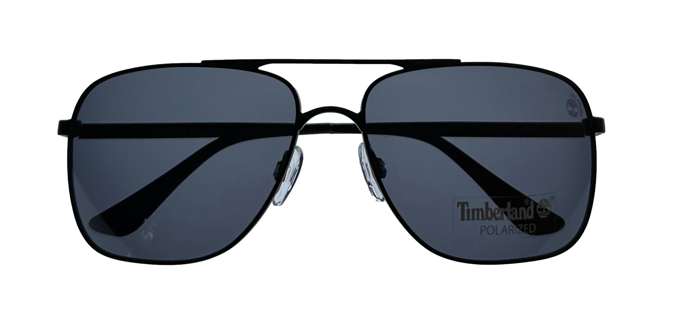 Timberland Polarized Men's Black Navigator Sunglasses - TB7202 02A