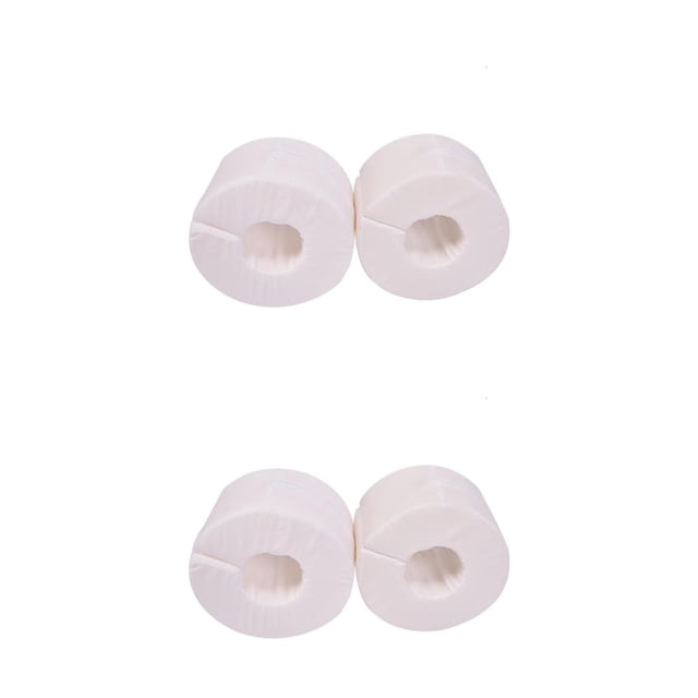 Advancent 2 uds almohadas para pies espuma antiescaras para tobillo mano dormir blanco Blanco 2piezas
