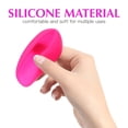 thumbnail image 4 of Fundas para orejas FRCOLOR de silicona con 100 tapones desechables de 7,8 x 4,5 x 0,5 cm, 4 of 9