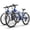 G26-Blue*2pack, variant on 1200W Adult Electric Mountain Bike, 48V 10A Removable Battery-65 Miles, 26" Professional Shock Absorbing Tires,30MPH Off-Road Motorcycle,7 Speed Ebike,UL2849,Free lock