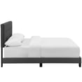 thumbnail image 3 of Modway Amira Twin Upholstered Fabric Bed in Gray, 3 of 5