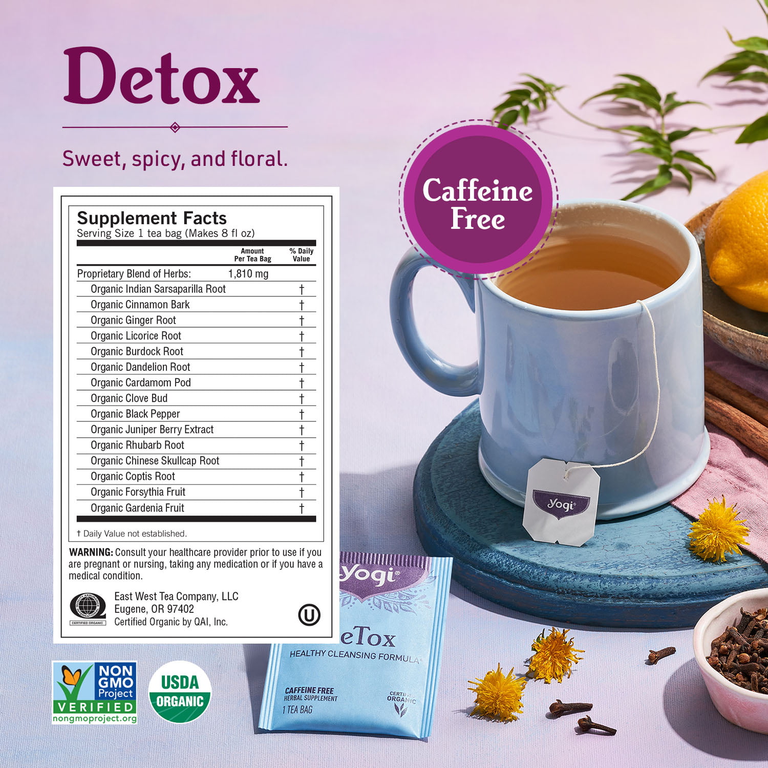 Yogi Tea Digestion & Detox Variety Pack - 16 Tea Bags per Pack (6 Packs) -  Detox Cleanse Tea & Digestive Tea - Includes Ginger Tea, Detox Tea, Green