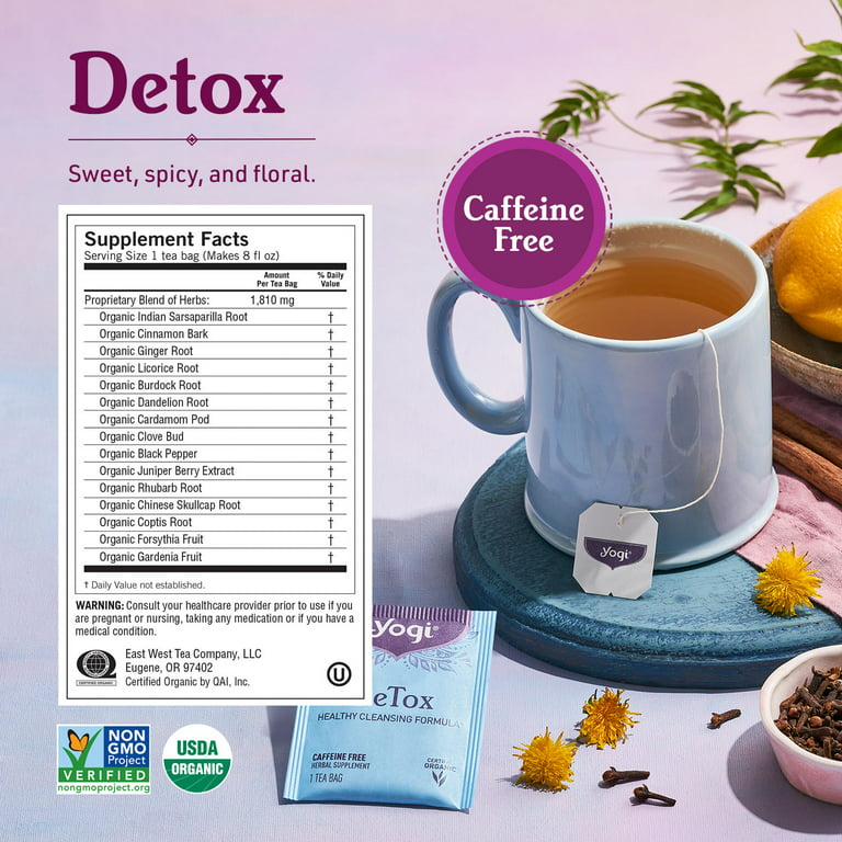 Yogi Tea DeTox Tea 16 Tea Bags