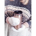thumbnail image 2 of Cupture TWIST-TOP Vacuum-Insulated Stainless Steel Travel Mug, 16 oz, Winter White, 2 of 13