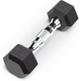 thumbnail image 1 of Haltère Hexagonal en Caoutchouc Classique avec Poignée Moletée pour l'Entraînement de Force et la Musculation lb - lb Haltère Simple pour Exercice et Mise en Forme Vendu à l'Unité, 1 of 7