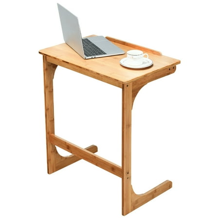 laptop tray table gymax tilting couch adjustable sofa desk shape end tv