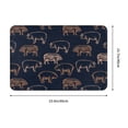 thumbnail image 3 of Uemuo Pig Farm Printed Door Mat Indoor Doormat 16"x24",Front Back Door Mats Non Slip Entrance Rugs,Inside Doormats for Entryway, 3 of 9