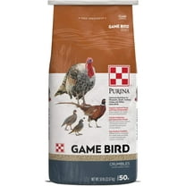 Purina Game Bird Layer Feed, Crumbles, 50 lbs