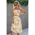 thumbnail image 6 of Women's floral blouse, maxi skirt suit dress, 6 of 7