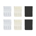 thumbnail image 1 of CHOKBra Extender Elastic Stretch Bra Extenders with Stainless Steel Hooks Bra Extenders 4 Hook Plus Size 6pcs, 1 of 5
