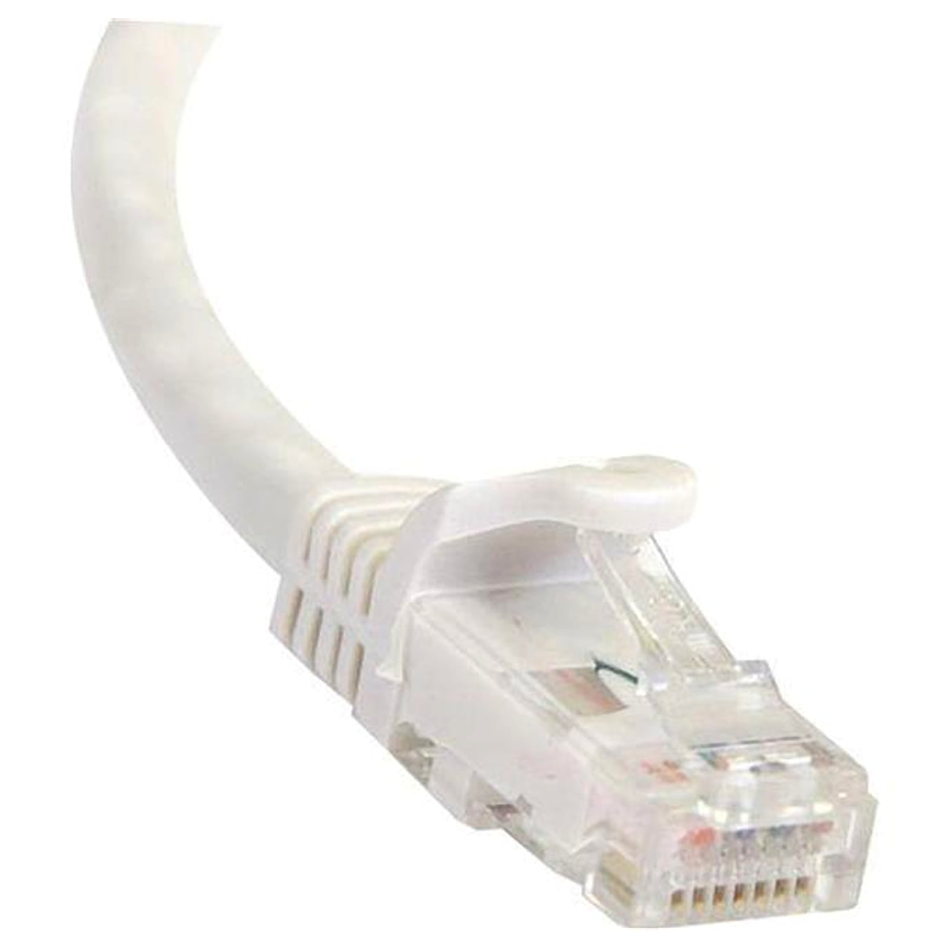 StarTech 50ft CAT6 Cable - White CAT6 Ethernet Cable - Gigabit Ethernet Wire - 250Mhz 100W PoE RJ45 UTP CAT 6 Network Patch Cord Snagless (N6PATCH50WH)