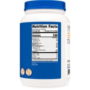 Nutricost Whey Protein Isolate Powder (Unflavored) 2LBS - Non-GMO & Gluten Free