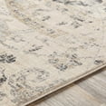 thumbnail image 7 of Hauteloom Sunnyside Rustic Farmhouse Traditional Floral Medallion Carpet for Living Room - Boho Vintage Oriental Damask Area Rug - Blue Gray, Terracotta, Beige, Cream, Black - 5'3" x 7'3" (5x7), 7 of 7