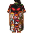 thumbnail image 3 of Saiise Scooby-Doo Ca Pajamas Sets for Women Soft Short-Sleeved Pjs with Lounge Shorts Two Piece Sleepwear S-4XL, 3 of 7