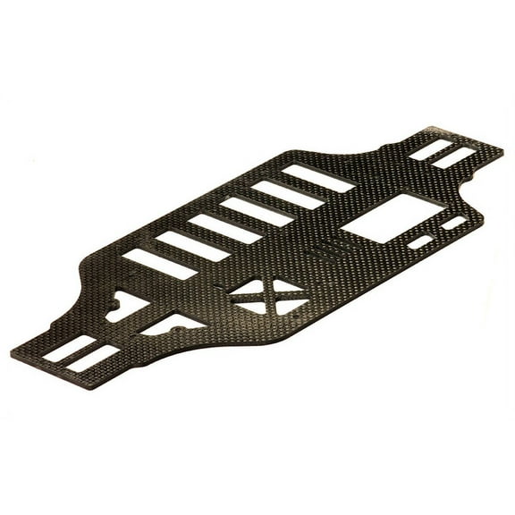 Integy RC Toy Model Hop-ups C24091 Carbon Fiber Main Chassis Plate for 1/10 Size 4WD Touring Car C23475