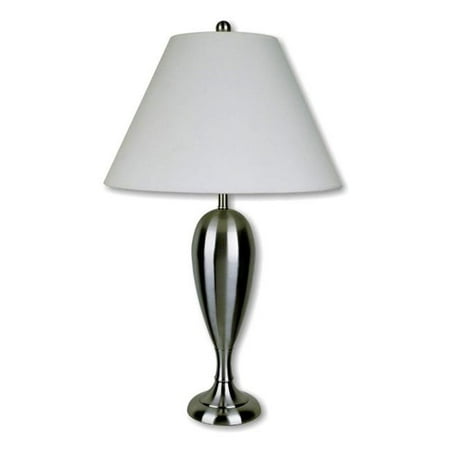 Ore International Table Lamp - Silver