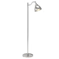 thumbnail image 2 of Evelyn&Zoe Beverly 65" Tall Floor Lamp with Metal Shade in Polished Nickel/Polished Nickel, 2 of 3