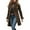 Brown_002, variant on HJYCHN Winter Warm Long Denim Coat Trench Jacket with Thick Fabric and Plus Size Cold Weather Outerwear Brown XL