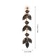 thumbnail image 2 of NUOLUX 1Par Aretes Colgantes Con Para Mujer Color Negro Para Fiesta, 2 of 8