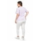 thumbnail image 3 of Playera tricolor Roman Fashion /Tallas Extras, 007 (Lila) lila 38, 3 of 5