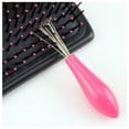 thumbnail image 4 of JJYY 1PC/2Pcs Fashion Comb Hair Brush Cleaner Tool - Easily Removes Embedded Hair and Dirt from Plastic Combs, Compact Design, Random Color, 4 of 6