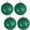 Shiny Blarney Green, variant on Christmas By Krebs Ornament, Large Commercial Grade Indoor and Outdoor Shatterproof Plastic, UV and Water Resistant Ball Ornament Decorations (Shiny Blarney Green, 4 3/4 inch (120mm))