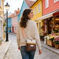 thumbnail image 6 of Mini Crossbody Bags for Women Plaid Phone Bag with Adjustable Strap for Daily Use, 6 of 6