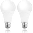 thumbnail image 2 of Radar Motion Sensor Light Bulbs, 5000K Daylight A21 E26 Base 15W(100W Equivalent)1500Lm, Outdoor Motion Light Bulbs Dusk to Dawn Photocell Sensor Auto on/Off for Front Door, Garden, Roadside(2Pack), 2 of 3