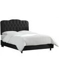 thumbnail image 3 of Skyline Furniture 742QSHNBLC Queen Tufted Headboard, Shantung Black, 3 of 3