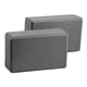 thumbnail image 4 of 2 bloques de yoga para ejercicios ligeros, de fuerza y ​​estabilidad, antideslizantes. Gris, 4 of 9