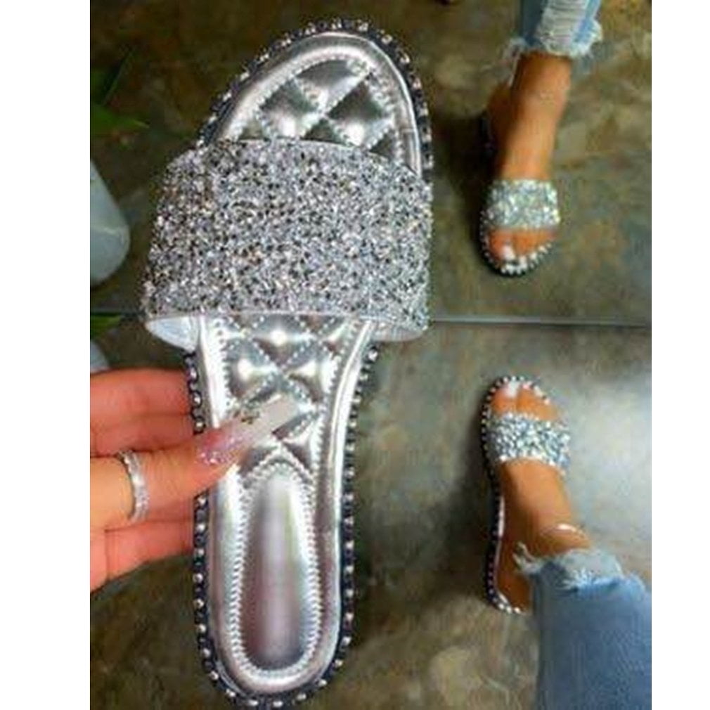 rhinestone slippers 2022