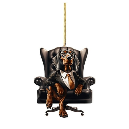 

Cute Dog Pendant Car Hanging Home Christmas Tree Decoration Christmas Tree Decoration Home Decoration Window Hanging Wall Hanging Living Room Decoration Home Decoration Alphabet Wall Garland Easter