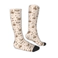 thumbnail image 4 of Lsque Retro Rooster Printed Crew Socks Men's Women's LightWeight Thin Casual Calf Socks ,Knee High Socks,Cotton Socks, 4 of 9