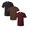 Black/Brown/Athletic Cardinal, variant on Hanes Men's White Crew T-Shirt Undershirts, 3 Pack