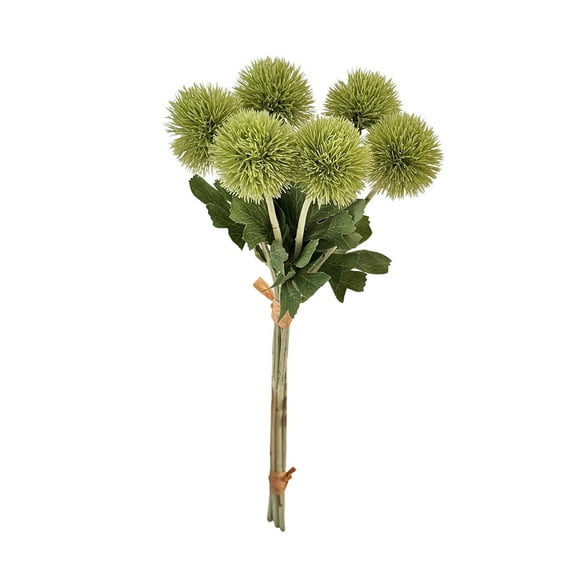 Luoshdecor Dandelion Artificial Flowers Plants Bouquet,Silk Pom Pom Realistic Flowers for Home Wedding Spring Decoration 15 in
