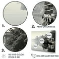 thumbnail image 3 of Designart "Monochromatic View Of A Cuban Port I" Cuba Floater Framed Canvas Wall Art, 3 of 5