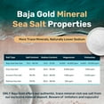 thumbnail image 2 of Baja Gold Mineral Sea Salt - Recommended by Gary Brecka - Natural Grain Salt for Cooking & Seasoning | Authentic Baja Gold | Great for Finishing Dishes | 1 lb. Resealable Bag, 300+ Servings, 2 of 7