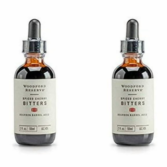 Woodford Reserve Spiced Cherry Bourbon Barrel Aged Cocktail Bitters - 2 oz (Pack of 2)