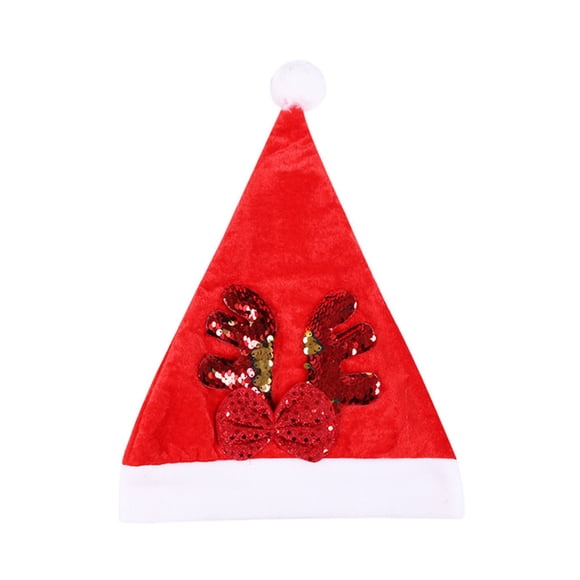 Boovnll Christmas Tree Decorations, Adult Christmas Hat Sequin Christmas Hat Christmas Day Decoration, Christmas Decorations, Christmas Decor, Christmas Decorations Indoor