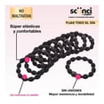thumbnail image 4 of Ligas para cabello Scunci Conair negras con aplicación 10 pzas, 4 of 4