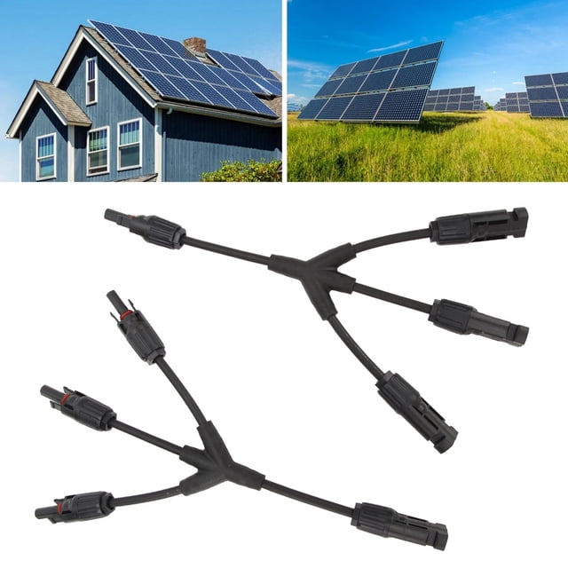 Conectores de Paneles Solares ANGGREK Adaptador de Conector Fotovoltaico